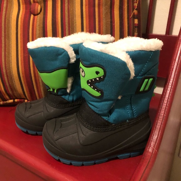 Cat \u0026 Jack Shoes | Cat \u0026 Jack Snow Boots | Color: Blue/Green | Size: 6bb | Sstanbr's Closet